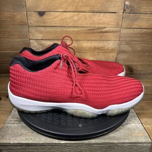 Nike Men’s Sz 13 Air Jordan Future Low Red Basketball Lace Up Shoes 718948-601